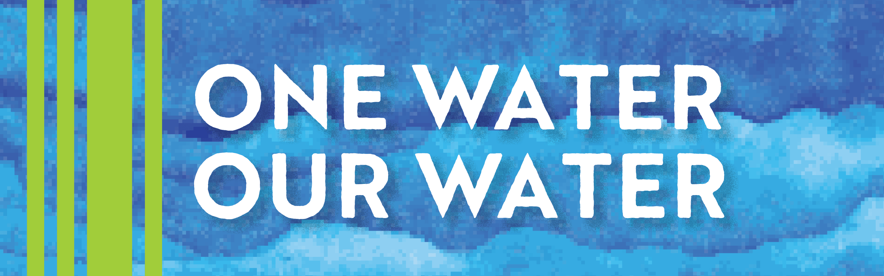One Water Our Water logo