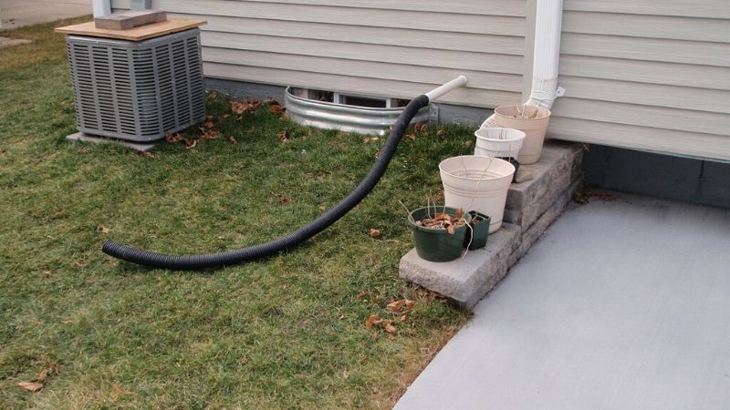 Outdoor deals sump pump
