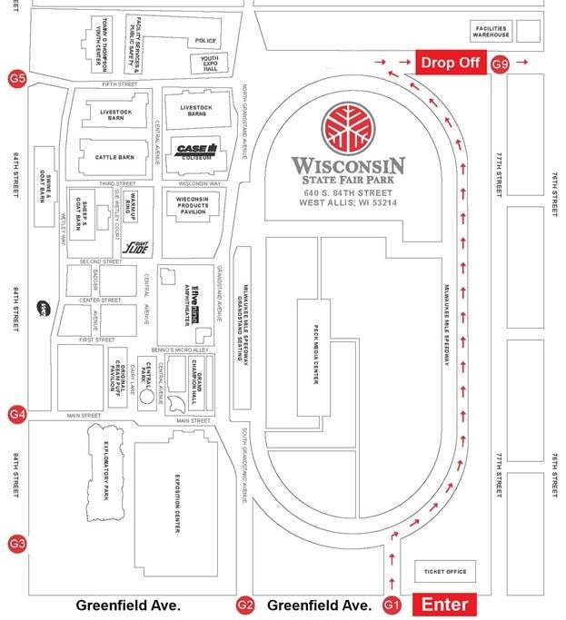 household hazardous waste drop off site at wisconsin state fair park