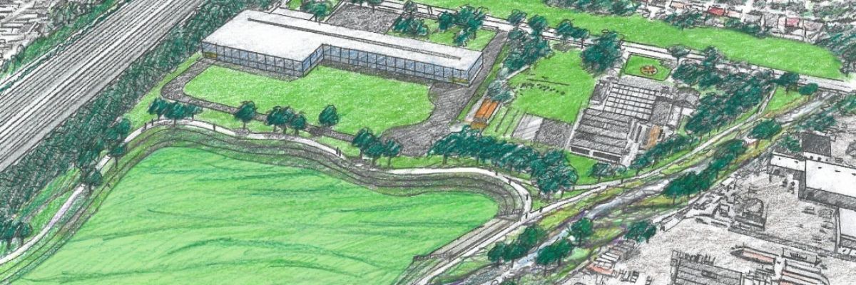 Wilson Park Creek Project Phase 1 Rendering