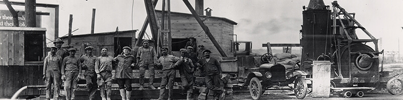 workers building jones island wastewater treatment plant