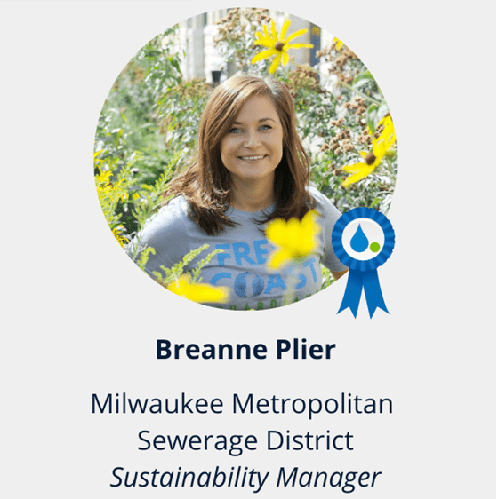 MMSD's Bre Plier 2021 Impact and Emerging Leader Award