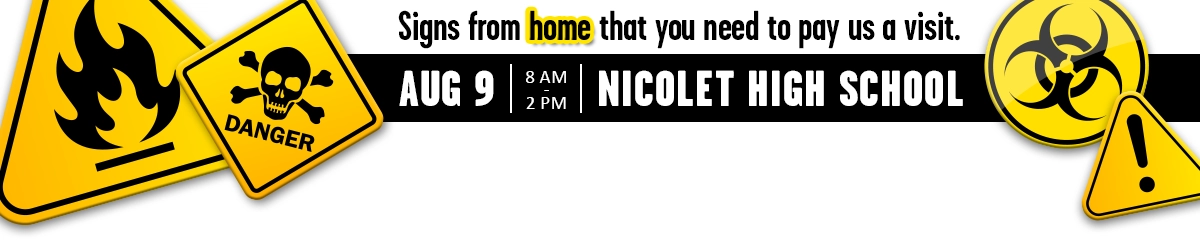 nicolet high school hazardous waste collection