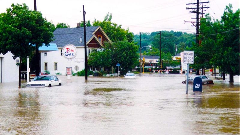 Flooding in Wauwatosa