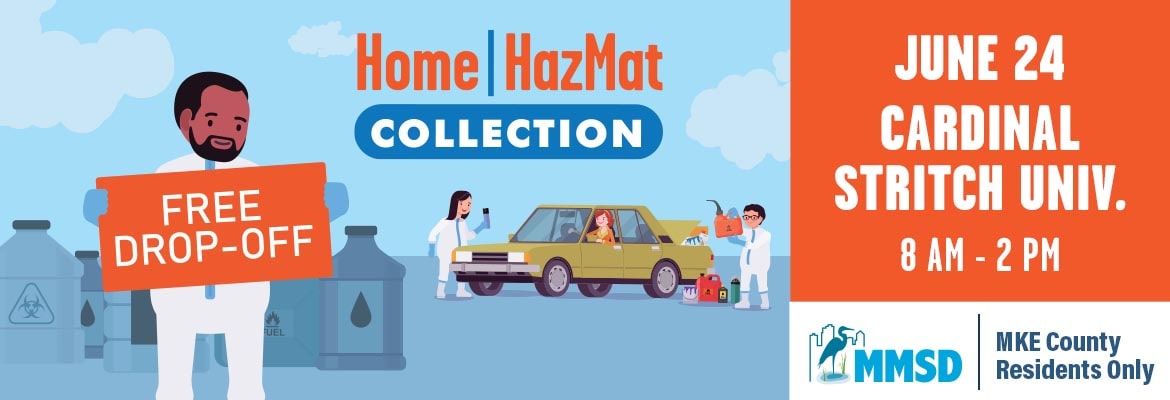 MMSD Household Hazardous Waste Collection cardinal stritch 2022 graphic