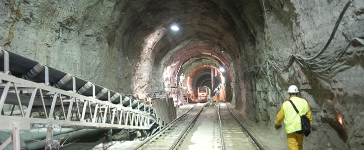 Deep Tunnels dug out underground