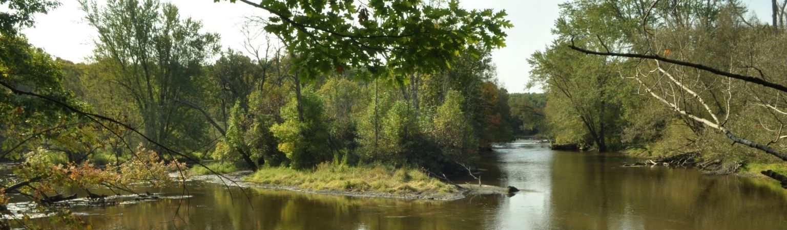 Milwaukee River in Riveredge Nature Center