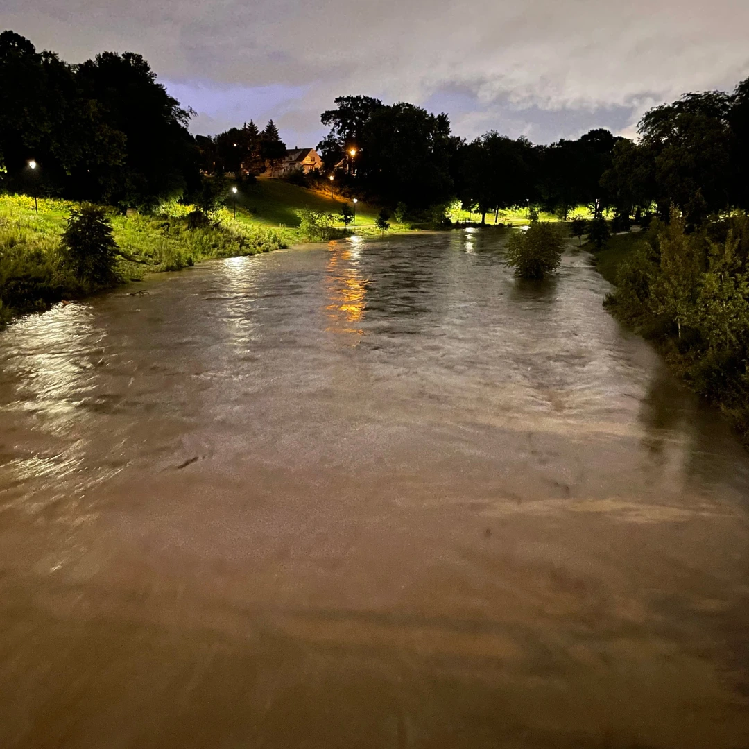 pulaski park in milwaukee flooded 