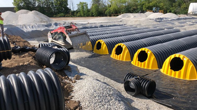 Underground Water Detention System