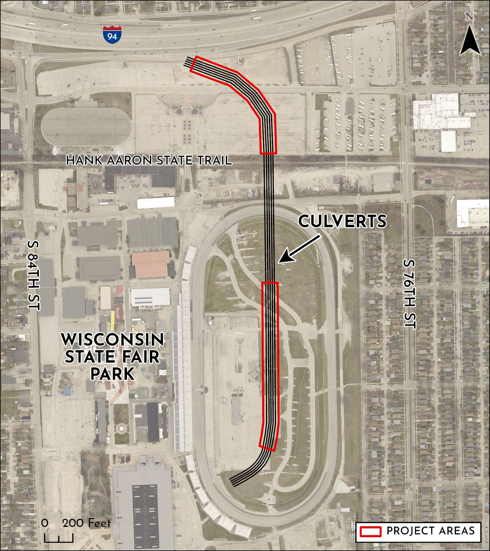 map of state fair culverts