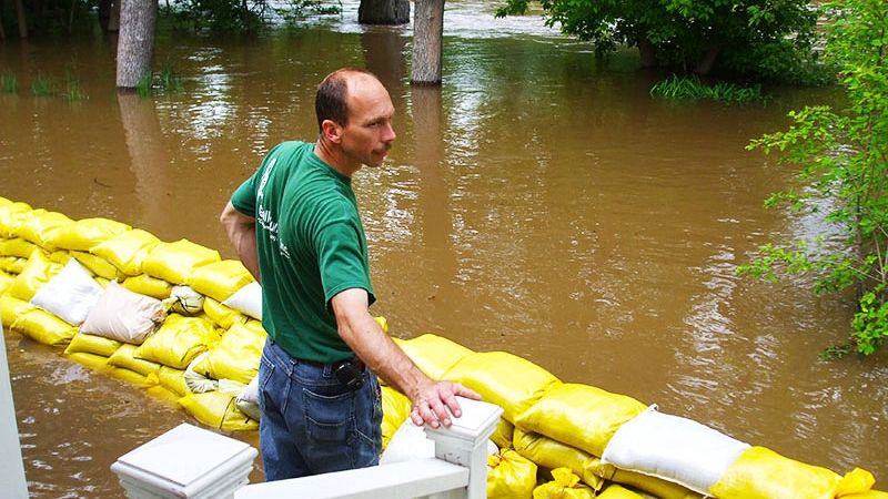 Flooding in Thiensville