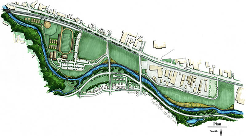 Hart Park map