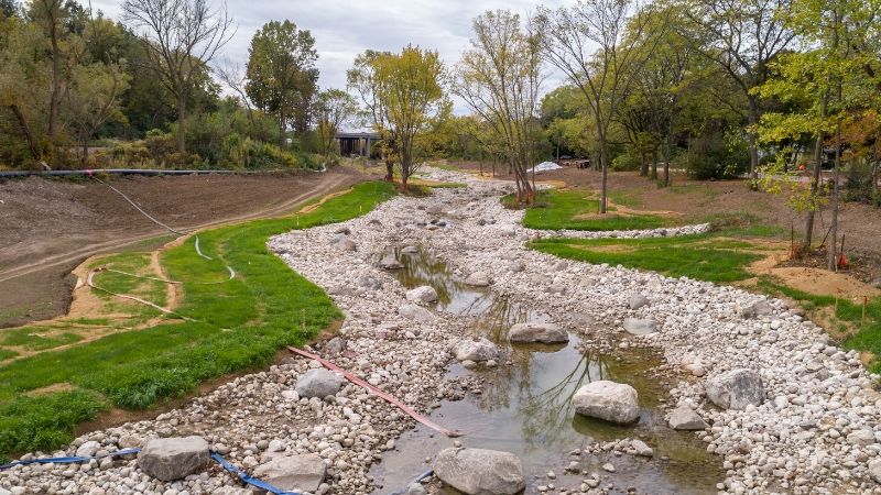 restored underwood creek