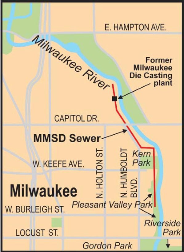 mmsd basin H map