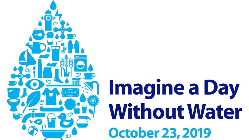 Imagine a Day Without Water Logo 2019