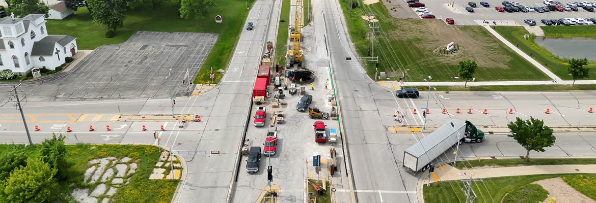 Franklin - Oak Creek MMSD Sewer Extension project photo