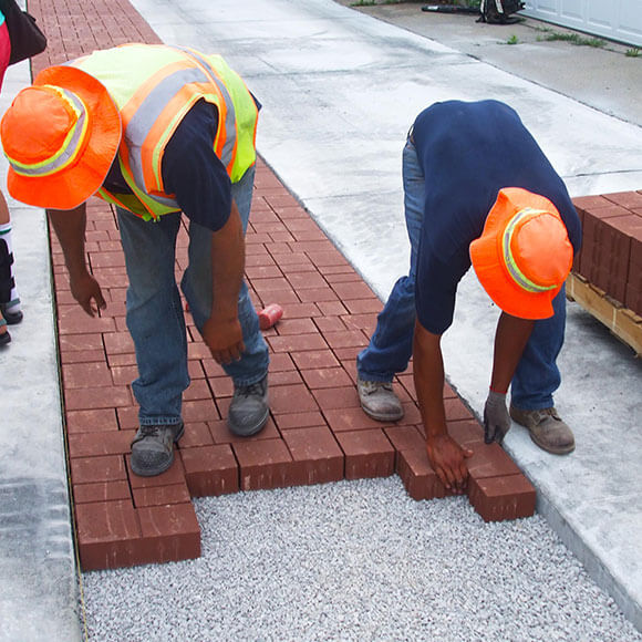 Installing a Porous Pavement street