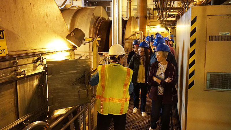 tour of jones island wastewater treatment plant